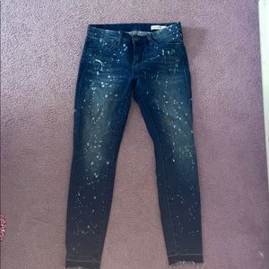 BLANK NYC Splatter paint skinny jeans